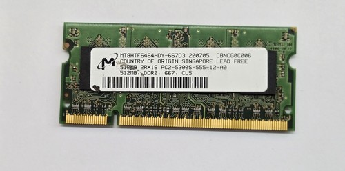 PC Laptop DDR2 RAM PC2 5300s 1GB 512MB - Picture 4 of 4