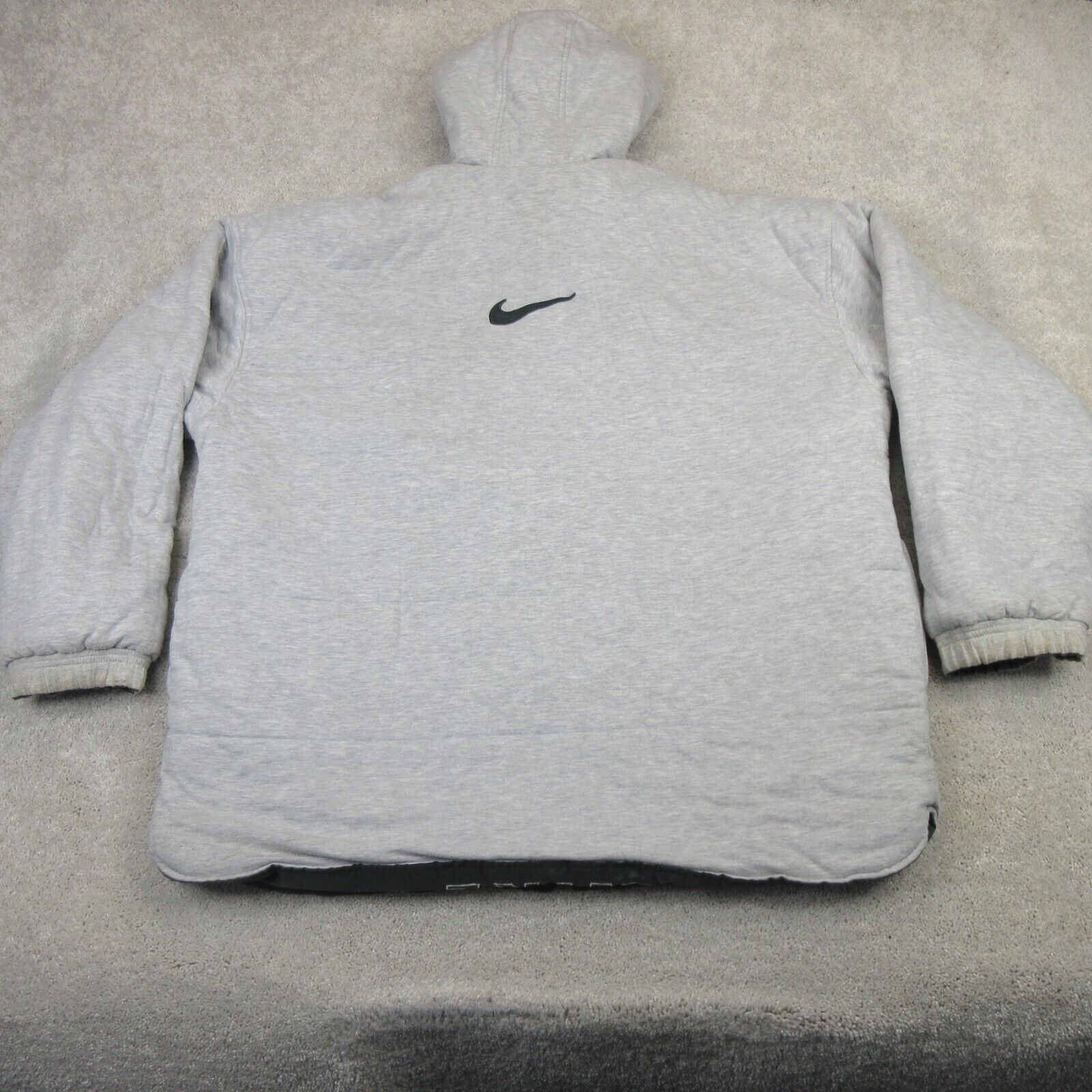 VINTAGE Nike Jacket Mens 2XL XXL Brown Reversible… - image 15