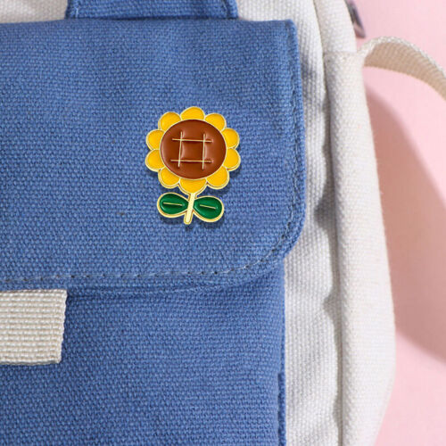 Sunflower Emblem Personalized Trendy Flower Brooch Sunflower Clothing Brooch - Photo 1/7