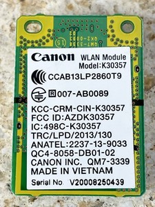 Canon WLAN-Modul K30357 CCAB13LP2860T9 AZDK30357 QM7-3339