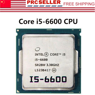 Intel Core i5-6600 CPU Processor Quad Core Desktop PC 3.30GHz 6MB LGA 1151 SR2L5