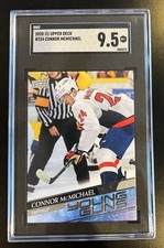 2020-21 Upper Deck Young Guns Connor McMichael SGC 9.5 MT Rookie 234 Capitals