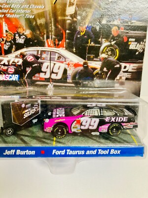 Hot Wheels Mattel #99 Pro Racing Jeff Burton Ford Taurus & Tool