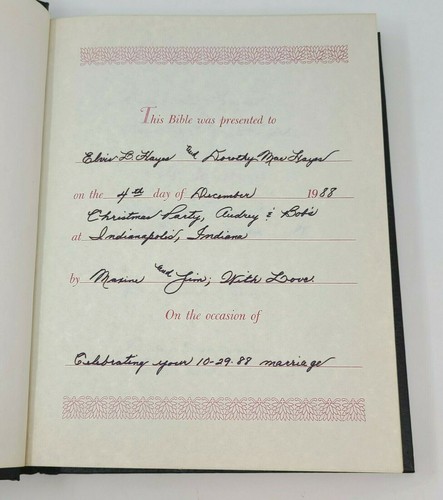 Holman Family Holy Bible KJV Family Record Illustrated A.J. Holman Co. 11x9x2 - Imagen 4 de 11