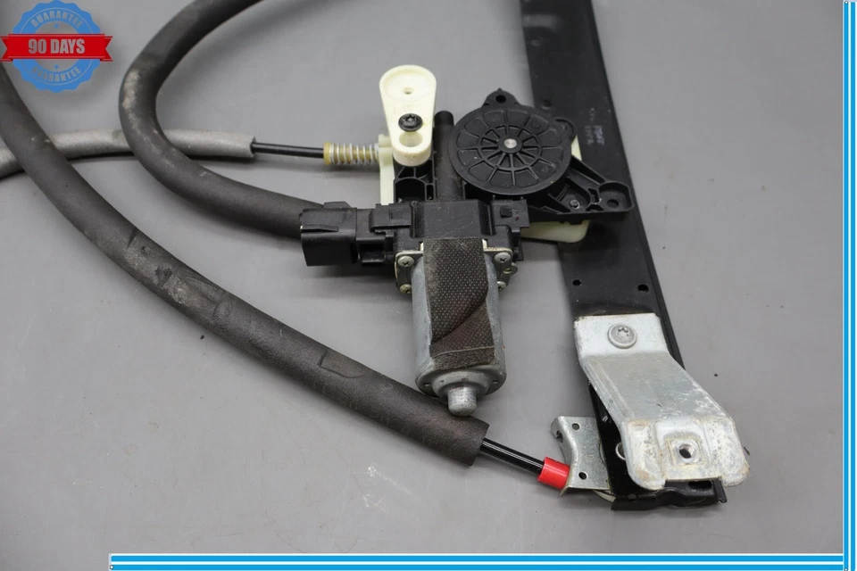 10-15 Jaguar XJ XJL Rear Left Driver Side Door Window Ragulator W/ Motor Oem - Image 3 of 4