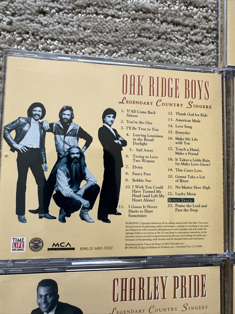 Time Life Legendary Country Singers Country Music Hall of