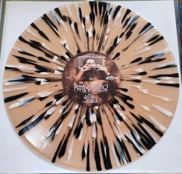 Rotting Christ ‎(Greece)–Sanctus Diavolos LP 2023(Black Metal)Beer [Transparent] - Image 3 of 3