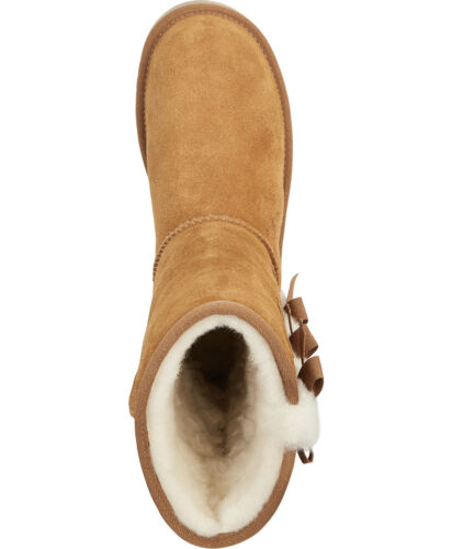 Botas de gamuza y piel sintética Victoria para mujer Koolaburra by UGG castaño - Imagen 4 de 5
