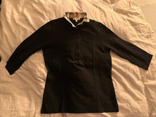 Burberry Vintage Polo Shirt Women Size 38 M