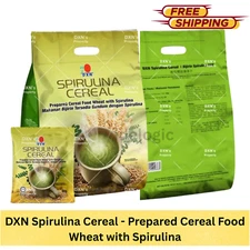 DXN Spirulina Cereal Breakfast Healthy Food HALAL 2 Packs X 30 sachets X 30g