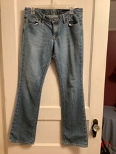 Old Navy The Flirt Jeans Womens Size 6 Blue Bootcut Stretch Pants