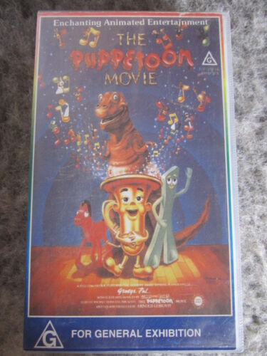 VHS THE PUPPETOON MOVIE *** GREAT ***MUST SEE ***