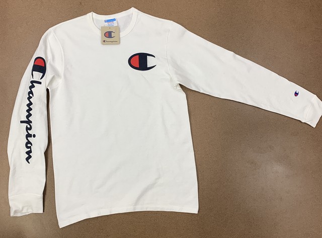 Champion Men's Size Medium White Long 