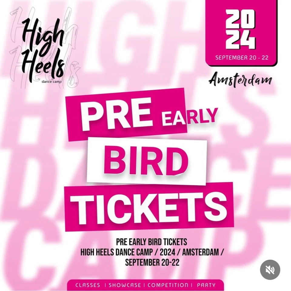 High Heels Dance Camp Amsterdam Full Pass PreEarlyBird Price - Bild 3 von 4