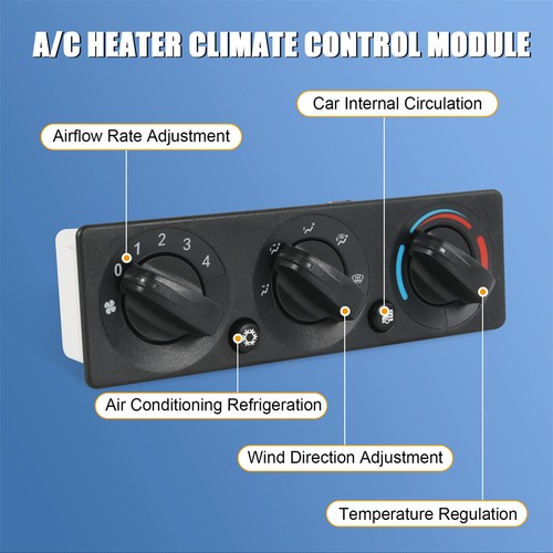Q21-6119 A/C Climate Control Module Panel For Peterbilt Truck - Picture 7 of 12