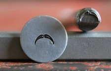 SUPPLY GUY 5mm Moustache Metal Punch Design Stamp SGT-17, Made in the USA