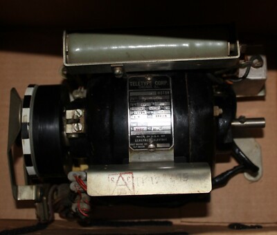 GE Teletype Motor Model 5BA65AA77A -#106174 or 110929 Without Gears 1/ ...