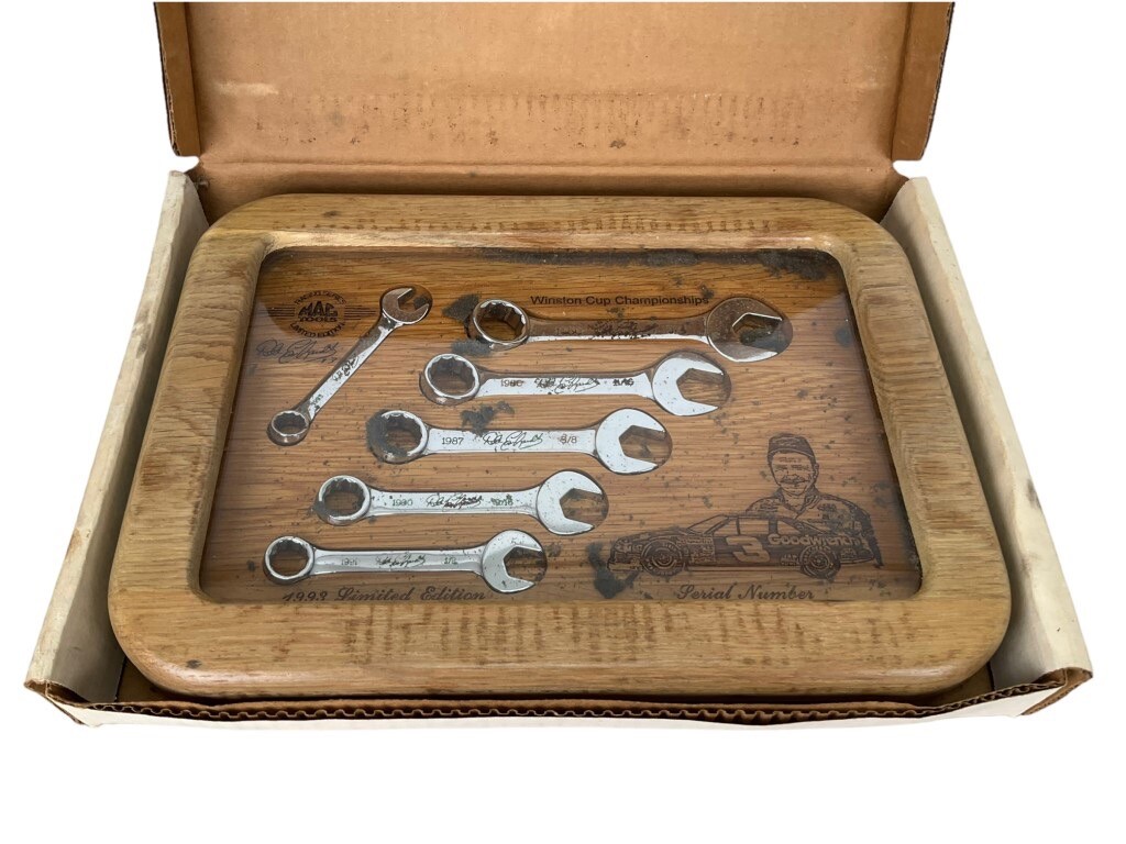 Mac Tools 1993 Limited Edition Dale Earnhardt Wrench Set Original