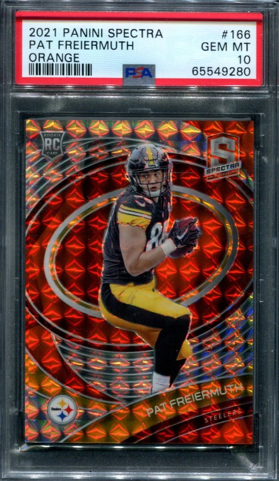 Pat Freiermuth Panini Spectra #166 Orange