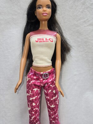 Jell-O Fun Barbie Doll African American 2001 Mattel No. 55418