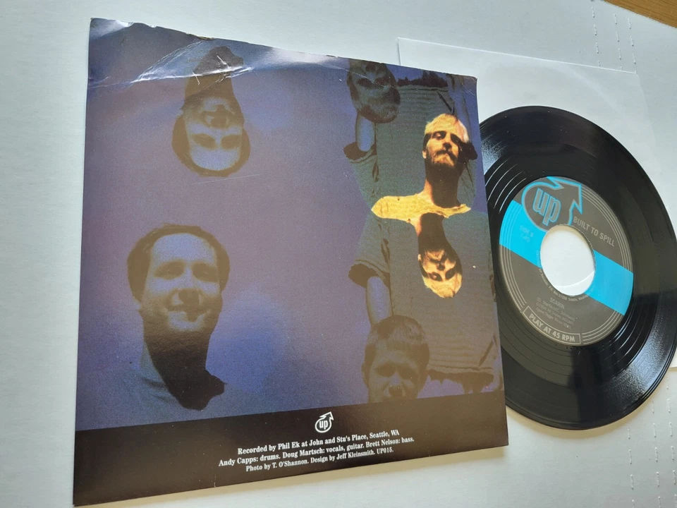 BUILT TO SPILL - Distopian Dream Girl / Scarin 1995 INDIE ROCK Doug Martsch - Image 4 of 4