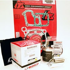Wiseco ProLite Piston Kit/Tusk Top End Gasket Kit For Suzuki RM85 48mm Std Bore