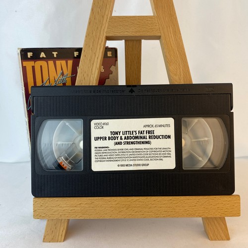 Tony Little's Fat Free: Upper Body & Abdominal Reduction (1993) VHS Video - Nice - Picture 3 of 4