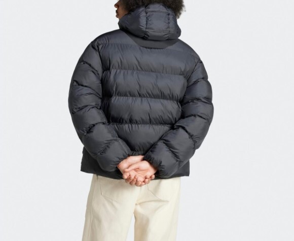 ダウンジャケット・コート adidas W PUFFY DOWN JACKET / BLACK WHITE PINK 51OBi4+G9RL._UF350,350_QL50_.jpg