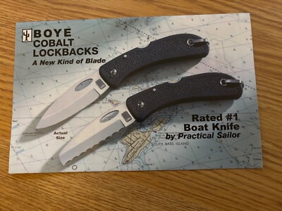 BOYE COBALT LOCKBACK CATALOG
