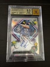 2023 TOPPS COSMIC CHROME AUTO #CCAVP RC VINNIE PASQUANTINO BGS 9.5 AUTO 10