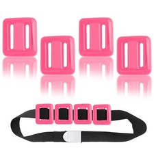 4 Pcs Scuba Weight Belt,Dive Weight Belt,Nylon Coated Dive Weights Block,1.1L...
