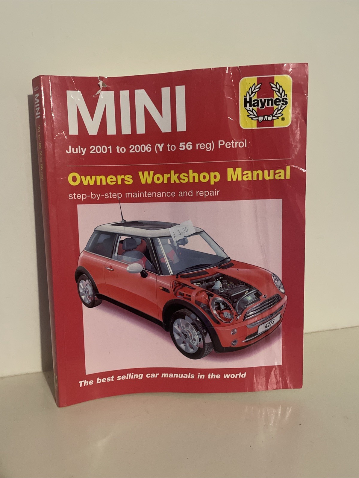 Mini July 2001 to 2006(Y to 56 Reg) Petrol Owners Haynes Workshop Repair Manual