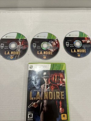 L.A Noire Microsoft Xbox 360
