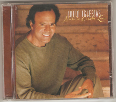 JULIO IGLESIAS NOCHE DE CUATRO LUNAS SONY DISCOS CK 61382 2000 CD JEWEL CASE VG+