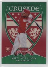 2018 Panini Chronicles Crusade Green Prizm 33/50 Nick Williams #13 0q3