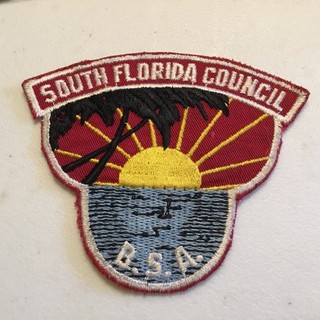 South Florida council SA 0.5 csp first issue used but exc 1957 JSP RARE