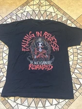 Falling In Reverse I'm Not A Vampire Revamped Black Large T-Shirt