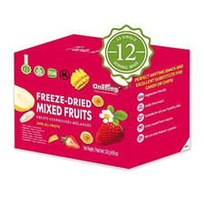 Freeze dried mixed fruits 3 boxes (12 sachets each) total 36 sachets