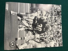 Ickey Woods Autographed Cincinnati Bengals Football And Photo