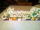 Vintage Hanging Merry Christmas Light — photo 2
