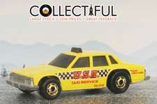 CHEVROLET MALIBU - HOT WHEELS 1982 - YELLOW TAXI - HK *COMBINE & SAVE* 🔥1032