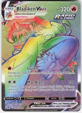 Pokemon Blaziken VMAX 200/198 Rainbow Rare Chilling Reign Pokemon Holo Near Mint on eBay
