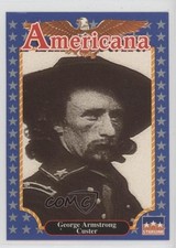 1992 Starline Americana George Custer #15 0a3