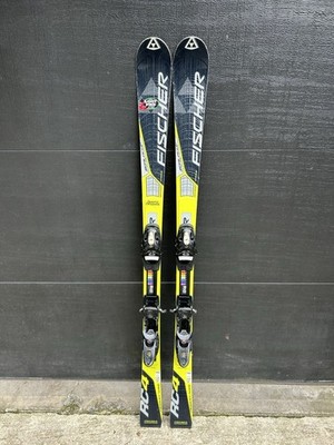   FISCHER RC4 Speed 143cm Youth Race World Cup Slalom Skis SYM Pro Bindings