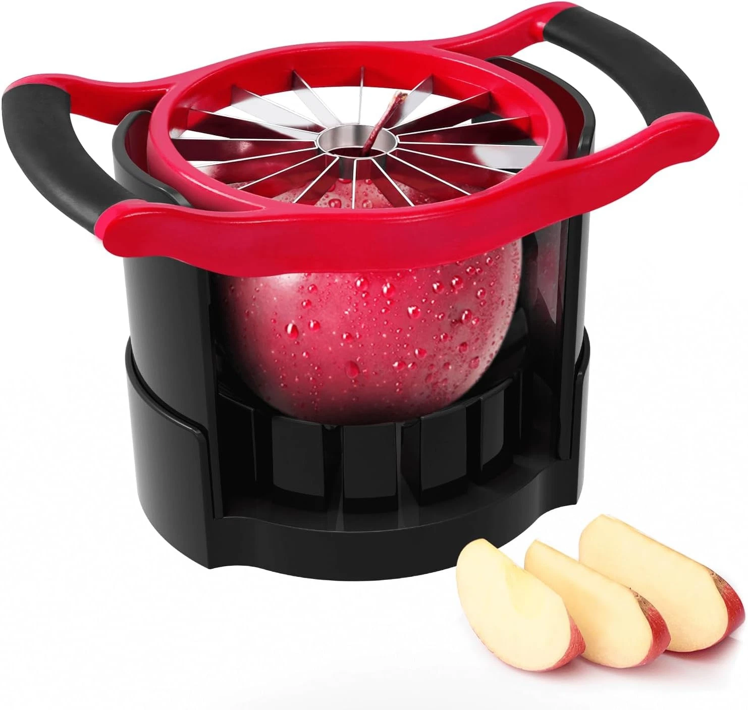 Apple slicer corer 5.12-inch heavy-duty stainless steel