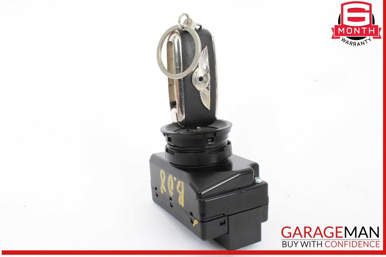 03-18 Bentley Continental GTC Ignition Start Switch Module w/ Key 3D0905865H OEM