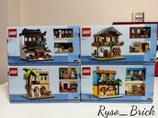 LEGO Houses of the World Complete Collection 40583, 40590, 40594, 40599 NEW 