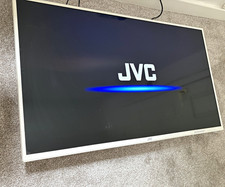 JVC LT-40C551 40in Full HD 1080p LED Freeview HD TV White HDMI USB