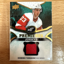 2018-19 Upper Deck Ice Ice Premieres Jerseys Dominic Turgeon #IPJ-DT Rookie RC