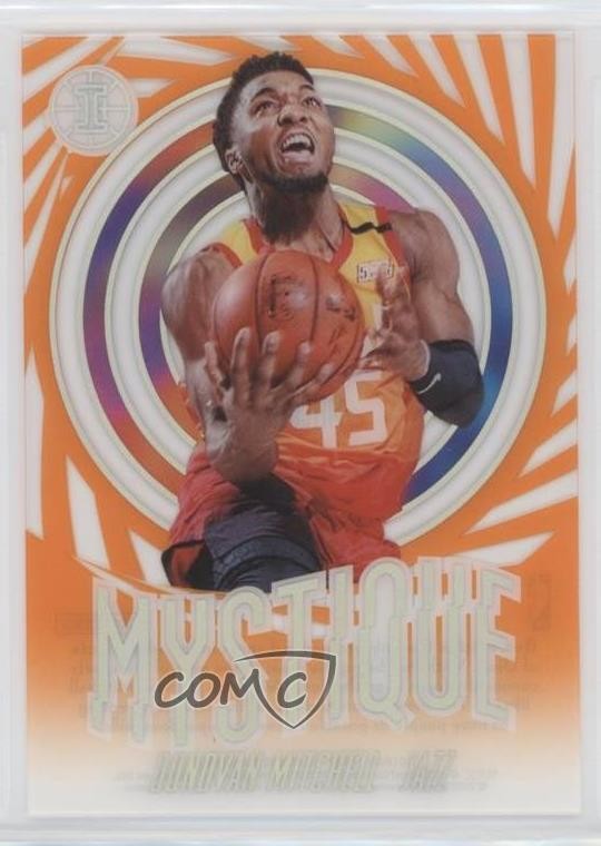 2019-20 Panini Illusions Mystique Orange Donovan Mitchell #13 w5c